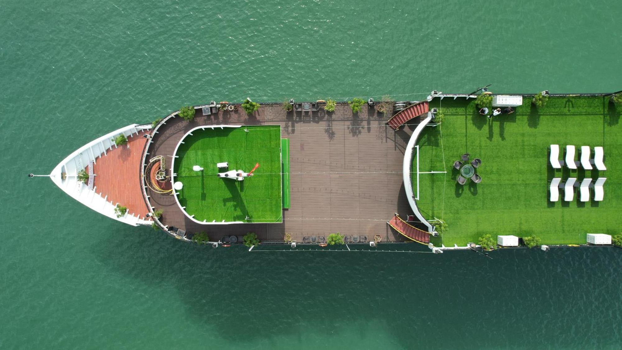 Halong Aquamarine Royal Cruise Hotel Hạ Long Ngoại thất bức ảnh